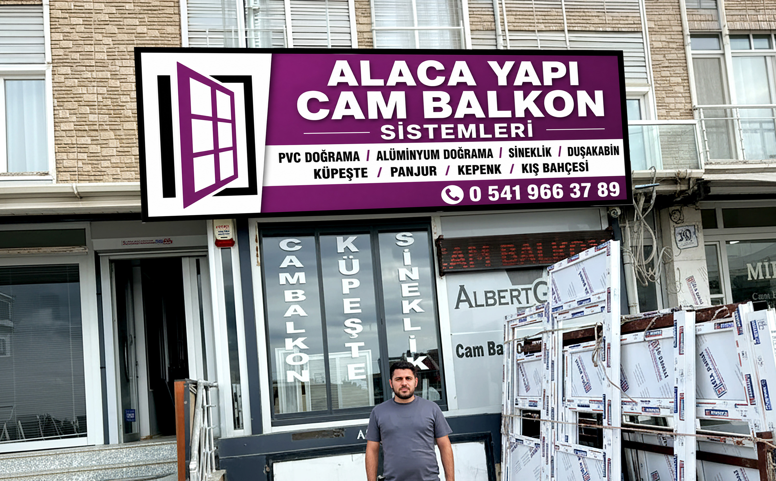 Alaca Yapı Cam Balkon